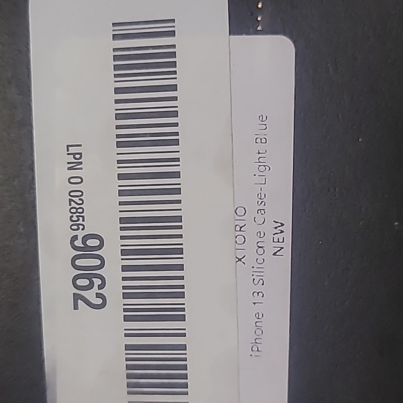 xtorio iphone 13 silicone light blue phone case - Picture 2 of 3